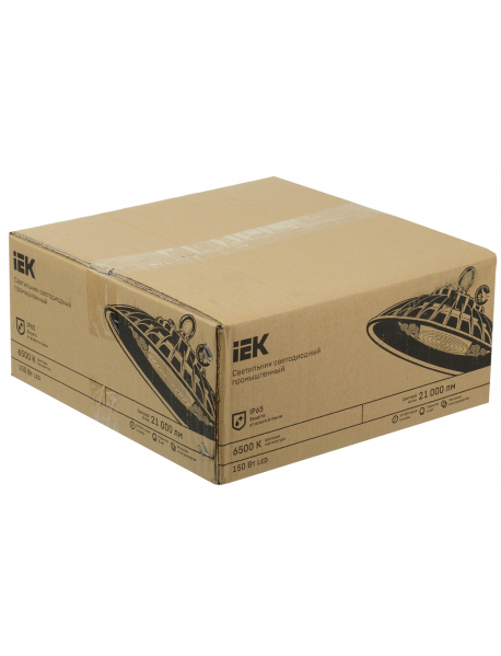 Светильник ДСП 3009 PRO 150Вт 120гр 6500К IP65 алюминий IEK