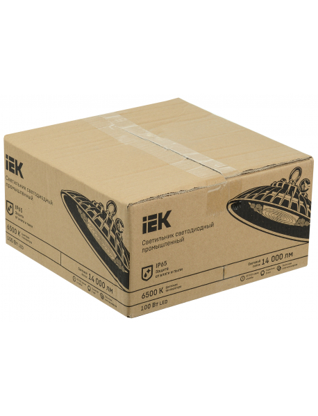 Светильник ДСП 3006 PRO 100Вт 120гр 6500К IP65 алюминий IEK