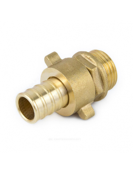 Переходник разъемный для шланга Дн 20х3/4" НР 9104 Aquasfera 9104-04