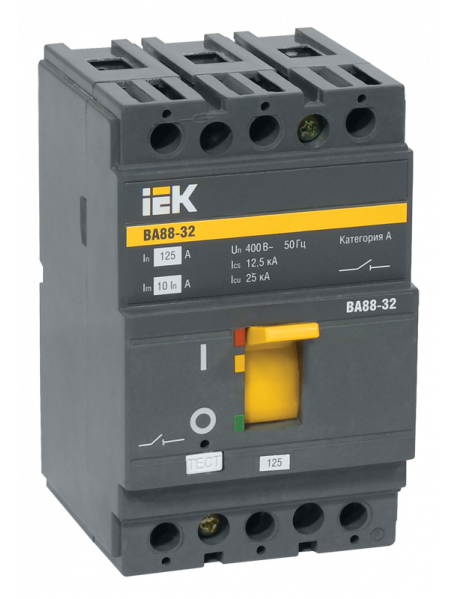 Авт. выкл. ВА88-32 3Р 12,5А 25кА IEK