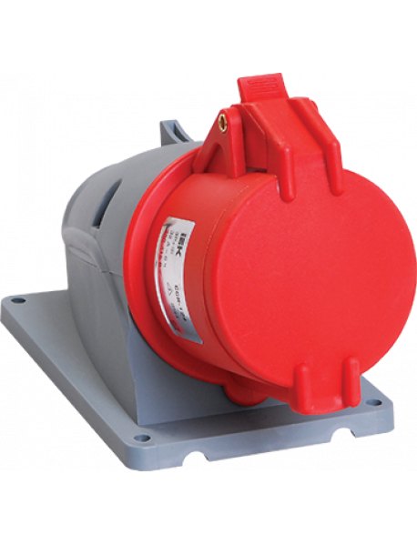 Розетка стационарная ССИ-125 32А-6ч/200/346-240/415В 3Р+РЕ+N IP44 MAGNUM ИЭК