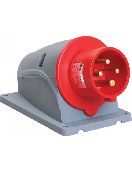 Вилка стационарная ССИ-514 16А-6ч/380-415В 3Р+РЕ IP44 MAGNUM ИЭК