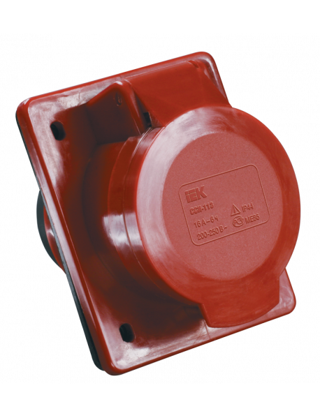 Розетка стац. скрытая ССИ-424 3Р+Е 32А 380-415В IP44 IEK