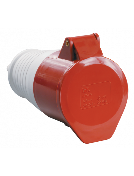 Розетка переносная ССИ-214 3Р+РЕ 16А 380-415В IP44 IEK