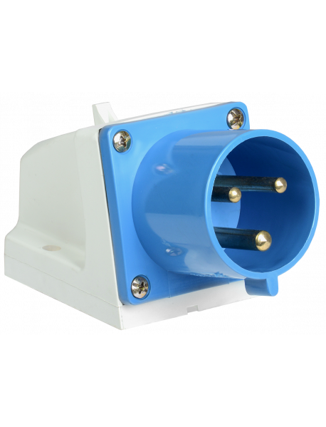 Вилка стационарная ССИ-523 2Р+РЕ 32А 200-250В IP44 IEK