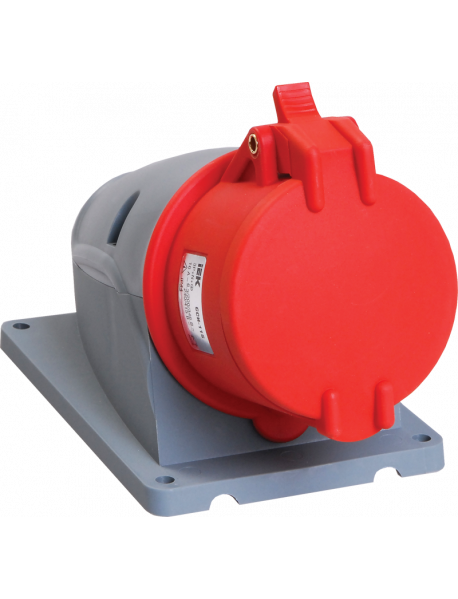 Розетка стационарная ССИ-115 16А-6ч/200/346-240/415В 3Р+РЕ+N IP44 MAGNUM ИЭК