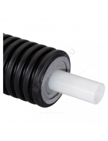 Труба теплоизолированная PE-Xa/EVOH Ecoflex Thermo Single черная Дн 40х5,5/175 Ру10 Тмакс=95C бухта 200м Uponor 1045877