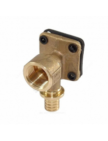 Водорозетка для PE-X бронза RAUTITAN RX Дн 16х1/2" ВР Rehau 13661101001 (11370831401)