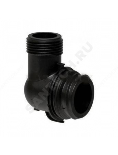 Угольник для модульных коллекторов PPSU Q&E Дн 25х3/4" НР Uponor 1048003