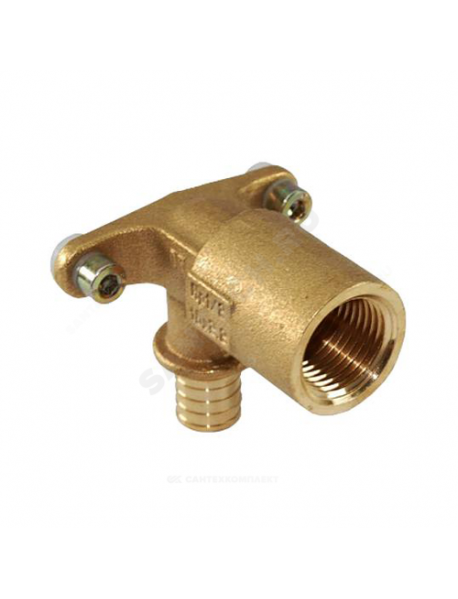 Водорозетка для PE-X латунь RAUTITAN RX Дн 20х1/2" ВР удлинённая Rehau 13661061008 (13661061001,11384511405)