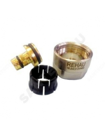 Евроконус для PE-X латунь RAUTITAN stabil Дн 20х2,9х3/4" Rehau 12664621003