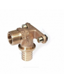 Водорозетка для PE-X бронза RAUTITAN RX Дн 16х1/2" НР Rehau 13661071001
