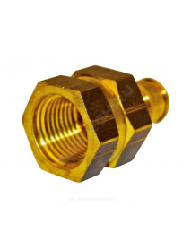 Муфта для PE-X Q&E латунь ВР Uponor
