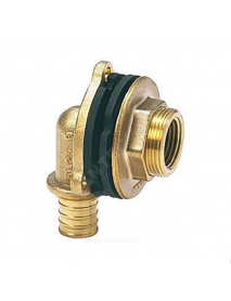 Водорозетка для PE-X бронза RAUTITAN RX Дн 16х1/2"х28 НР для ДСП Rehau 13661171001 (139241)
