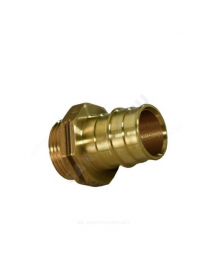 Муфта для PE-X латунь Q&E Wipex Дн 40х1" НР Uponor 1022290