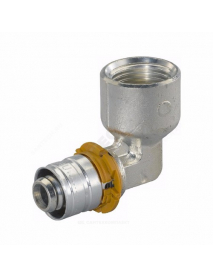 Угольник МП латунь пресс MLC Дн 40х1 1/2"х90гр ВР Uponor 1046910