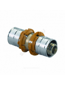Муфта МП латунь пресс S-PRESS PLUS Дн 16 Uponor 1070547