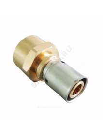 Муфта МП бронза/нерж пресс Cofit P Дн 32х3,0х1" ВР Oventrop 1512249