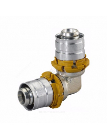 Угольник МП латунь пресс MLC Дн 25х90гр Uponor 1070525