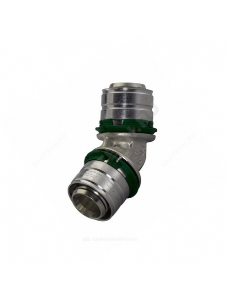 Угольник МП латунь пресс MLC Дн 40х45гр Uponor 1046913