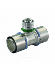 Тройник переходной МП латунь пресс MLC Дн 40х25х40 Uponor 1046918