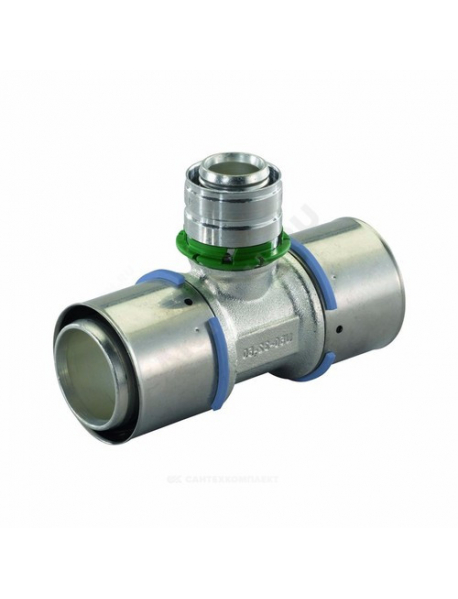 Тройник переходной МП латунь пресс MLC Дн 40х25х40 Uponor 1046918