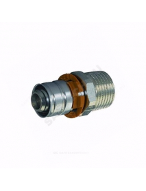 Муфта МП латунь пресс MLC Дн 40х1 1/4" Ру10 НР Uponor 1046901