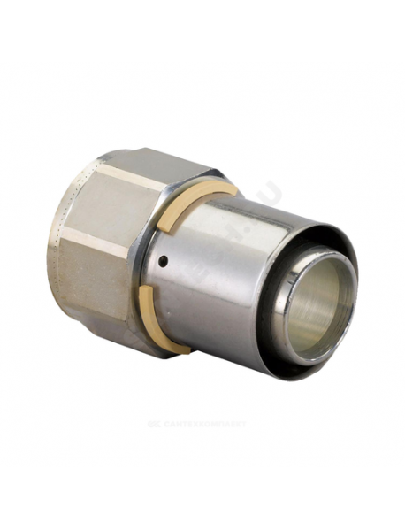Муфта МП латунь пресс MLC Дн 40х1 1/2" Ру10 ВР Uponor 1046904