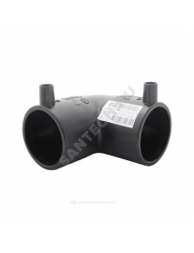 Отвод ПЭ100 SDR11 Дн 32х90гр Ру16 напорный эл/св EUROSTANDARD 2111160032