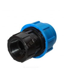 Муфта ПЭ ВР Дн 25х3/4" напорная компрессионная ТПК-АКВА 52002534