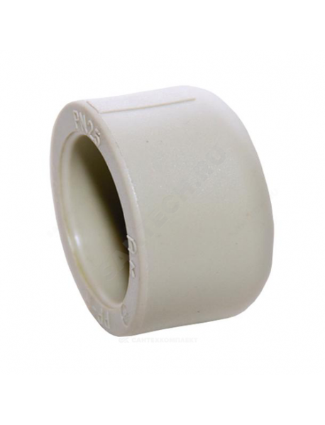 Заглушка (пробка) PP-R серая внутренняя пайка Дн 75 VALFEX 10162075Г Заглушка (пробка) PP-R серая внутренняя пайка Дн 75 VALFEX 10162075Г