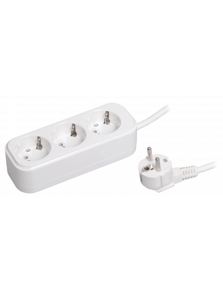 Удлинитель У03 3 места 2P+PE/5.0 метра 3х1мм2 16А/250В CLASSIC IEK