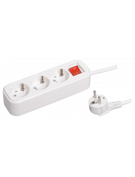 Удлинитель У03В 3 места 2P+PE/5.0 метра 3х1мм2 16А/250В CLASSIC IEK