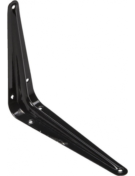 Уголок-кронштейн STAYER "MASTER", 150х125мм, черный, 37402-4