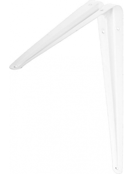 Уголок-кронштейн STAYER "MASTER", 250х300х1,4мм, белый 37413-1
