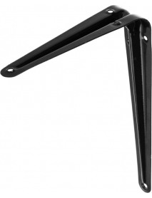 Уголок-кронштейн STAYER "MASTER", 200х150мм, черный, 37403-4