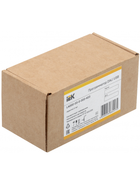 Программатор DALI USB IEK