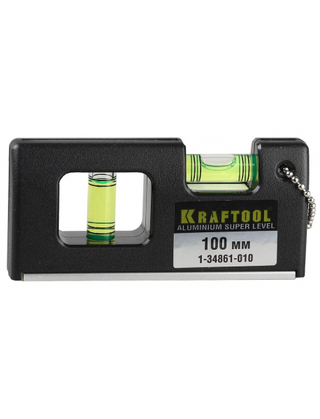 Уровень магнитный с 2 ампулами KRAFTOOL "МИНИ" 1-34861-010