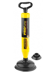Вантуз STAYER "Professional" вакуумный PROPump, с двумя адаптерами 51925