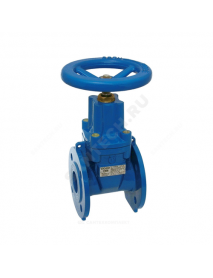 Задвижка чугун VOC4241C аналог МЗВ обрезиненный клин Ду 80 Ру16 фл Tecofi VOC4241C-00EP0080